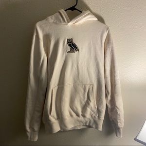 OVO Drake owl hoodie, cream